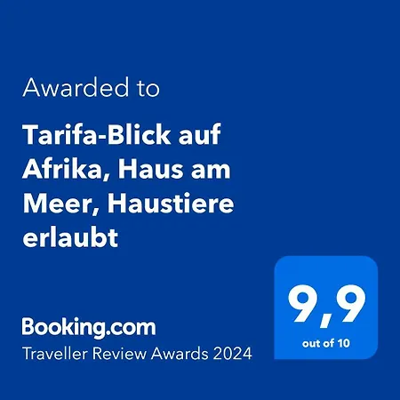 Tarifa-blick Auf Afrika, Haus Am Meer, Haustiere Erlaubt Holiday home Tarifa